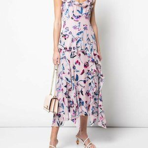 Tanya Taylor Violeta Floral Dress Size 2 NWT